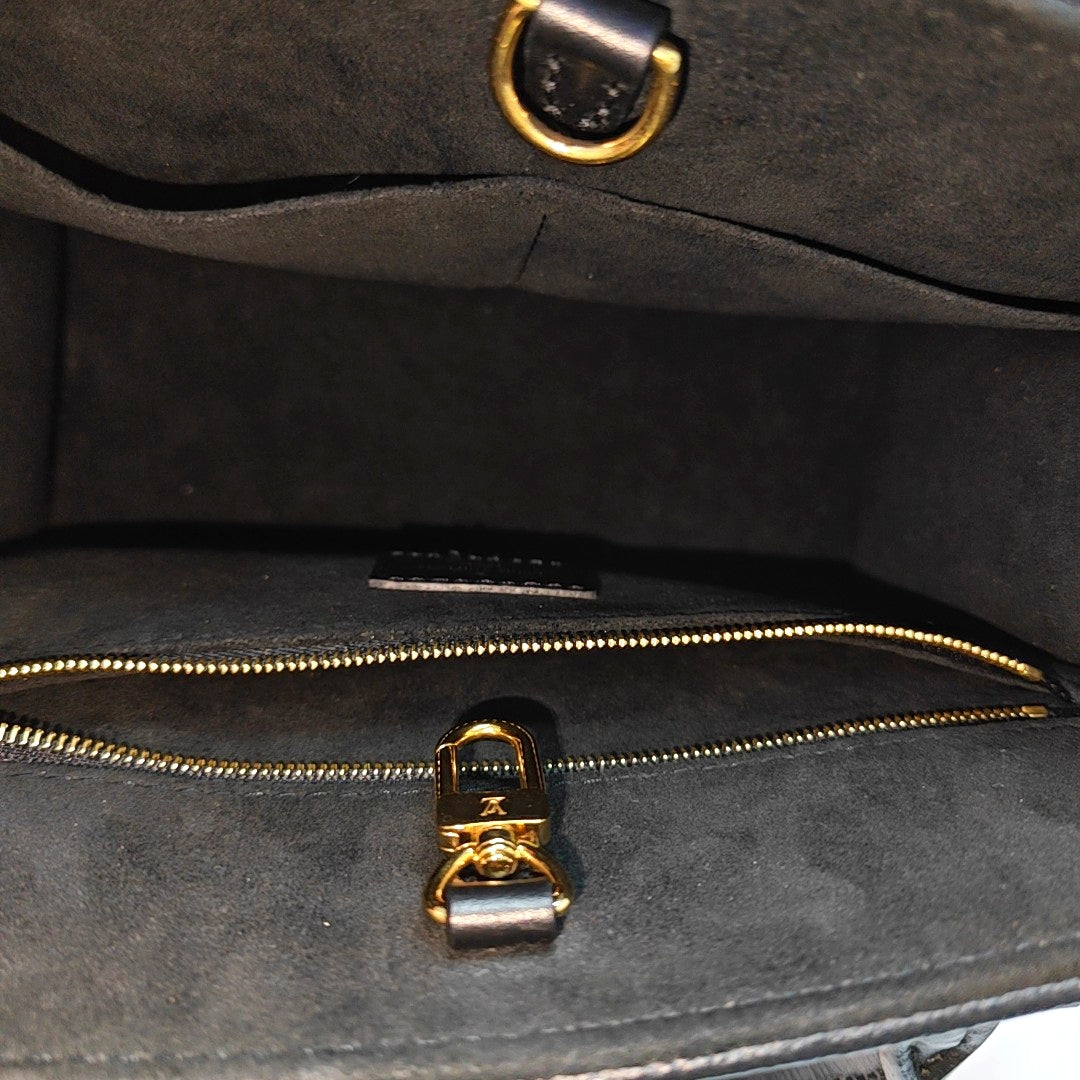ONTHEGO PM Monogram Calfskin Black