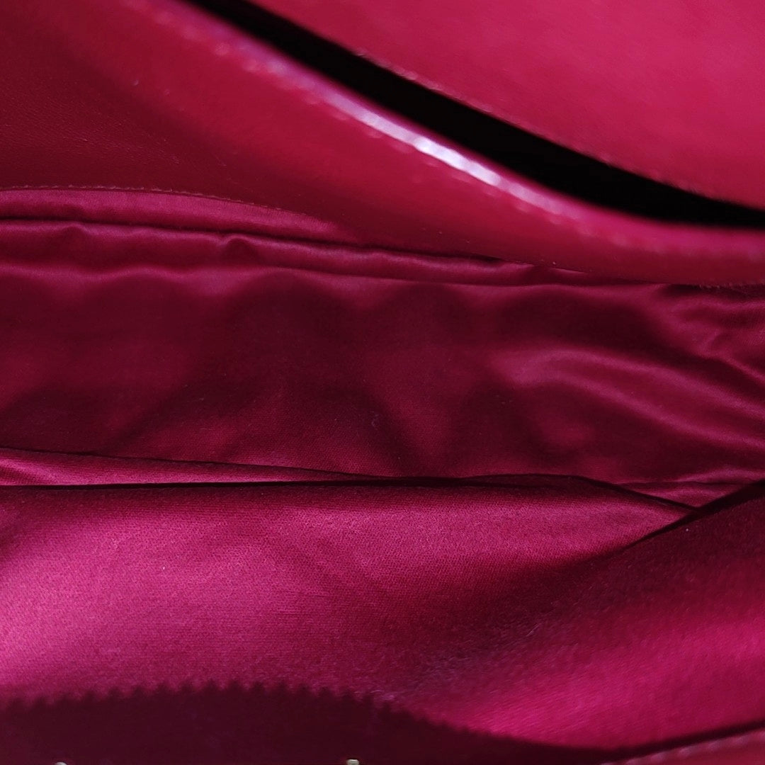 Miu Confidential Quilted Lambskin Red
