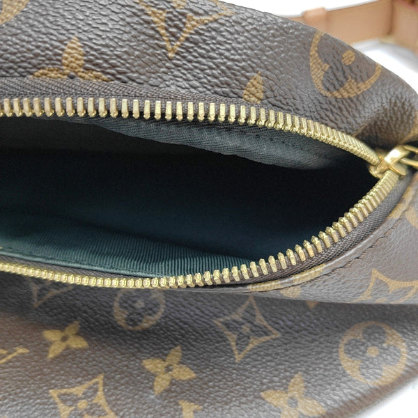 BUMBAG Monogram Coated Canvas Brown