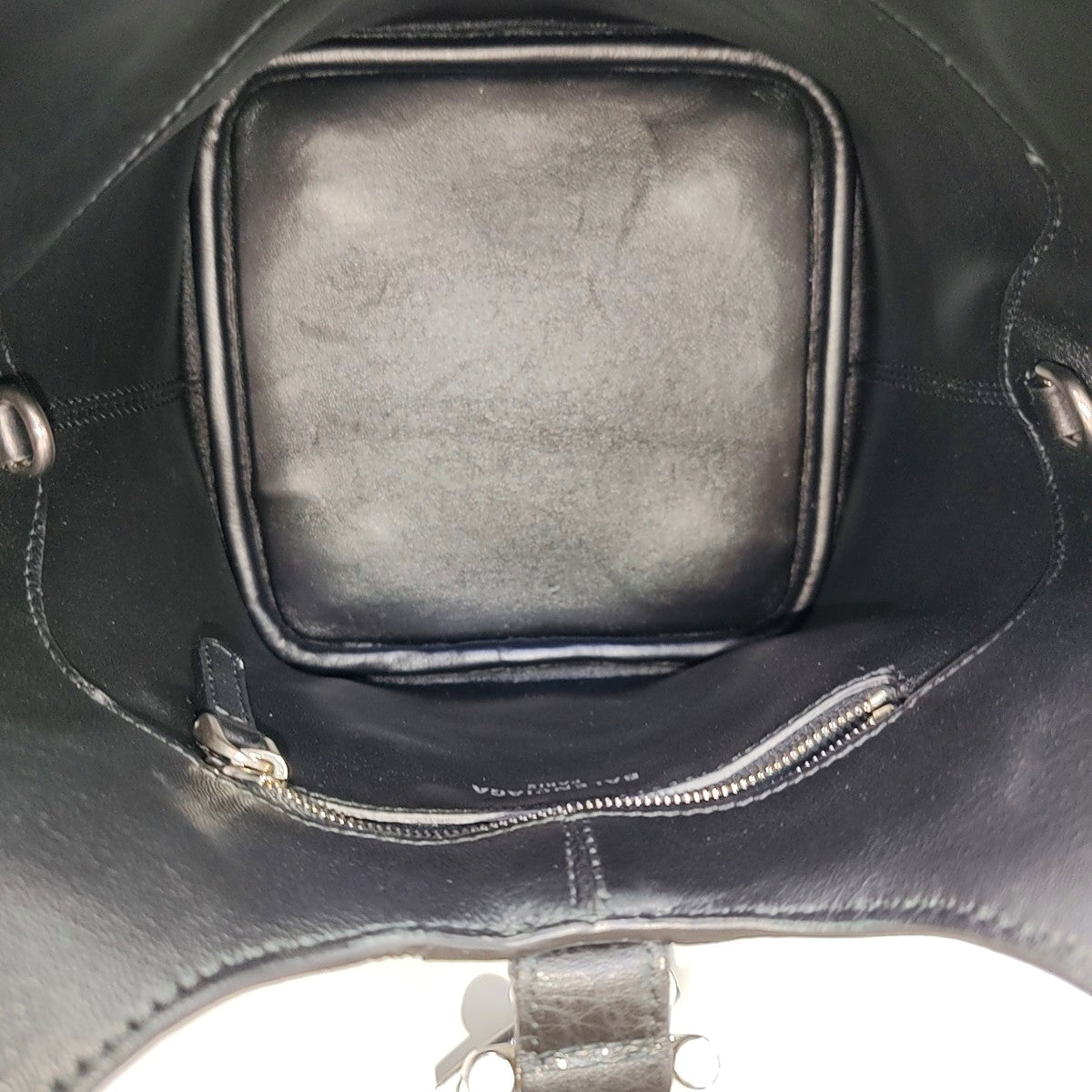Calfskin Shoulder Bag Black