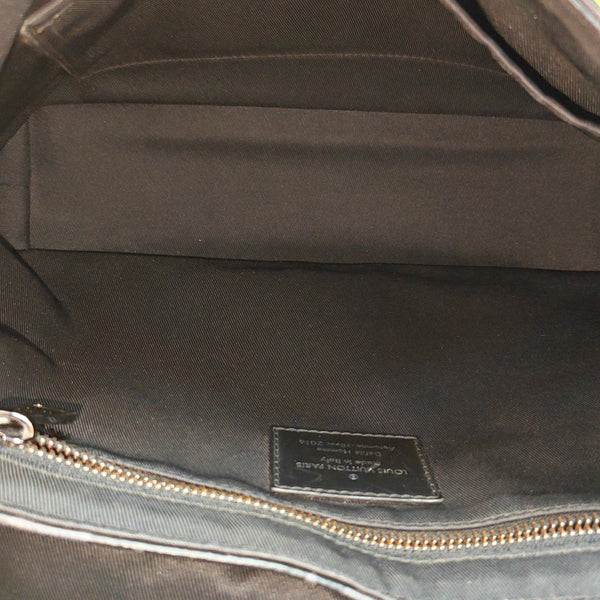 VOYAGER PM Monogram Coated Canvas Black