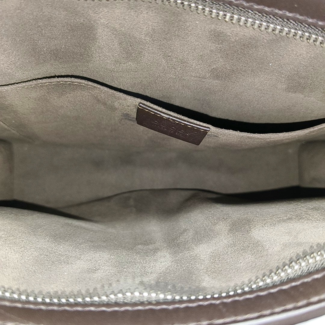 GG Supreme Monogram Coated Canvas Black