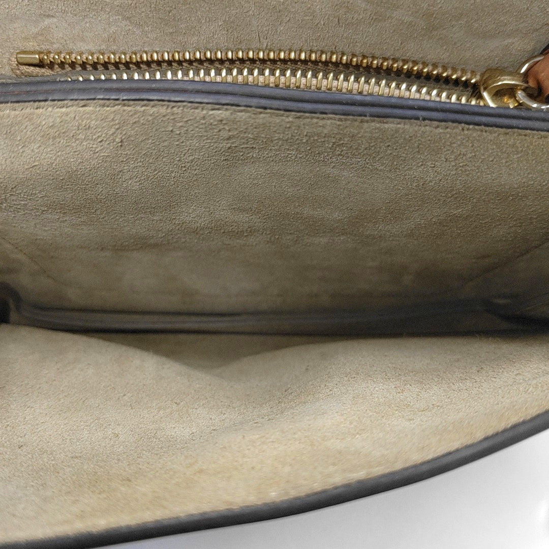 Faye Small Calfskin Brown