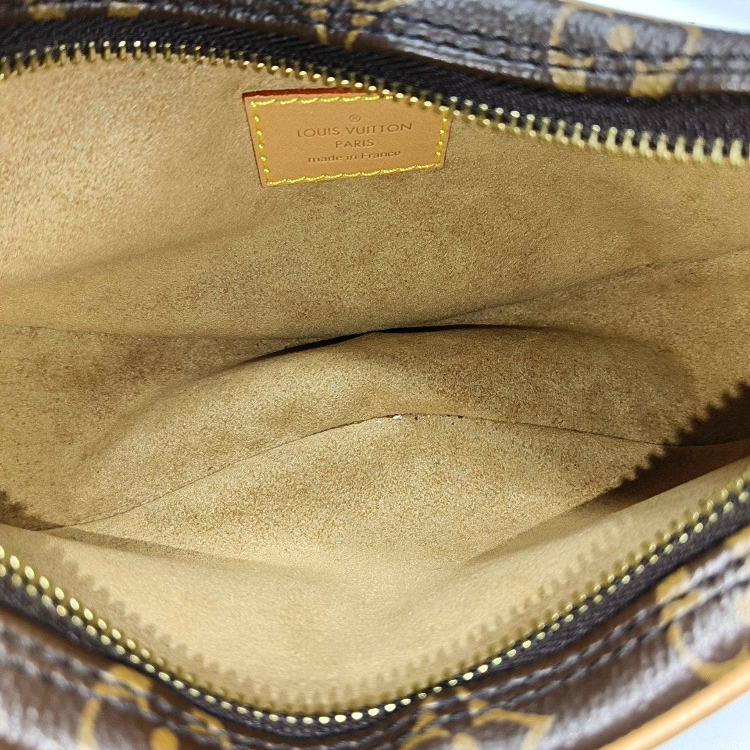 LOOP Monogram Coated Canvas Brown