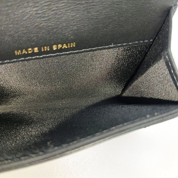 BOY CHANEL Quilted Calfskin Black Card Holder
