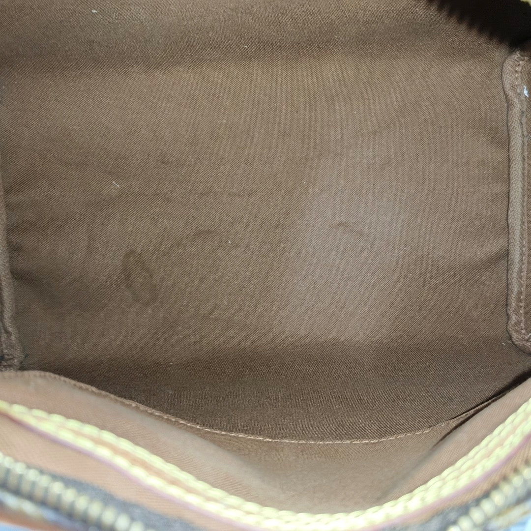 SPEEDY 30 Monogram Coated Canvas Brown