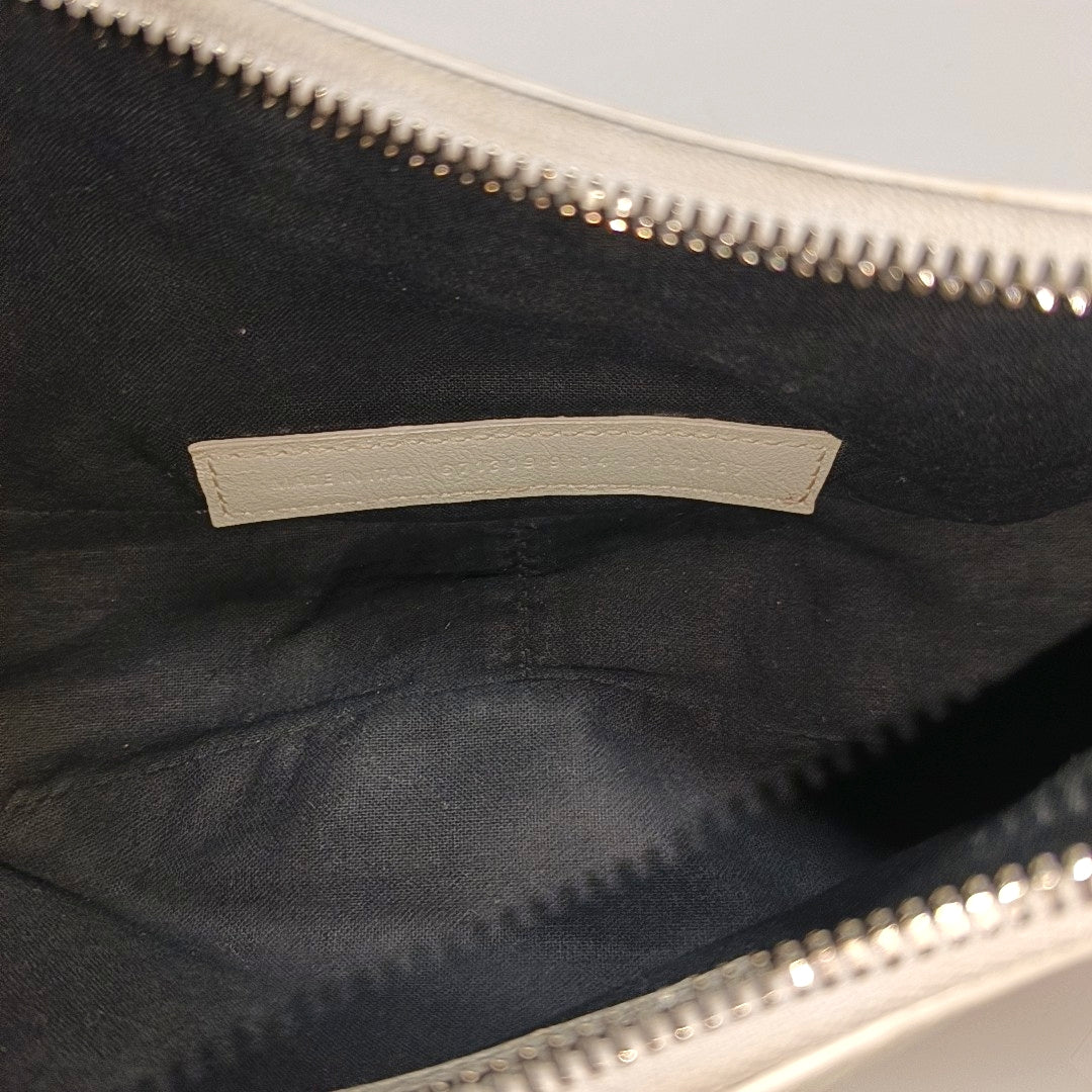 Le Cagole Mini Lambskin White