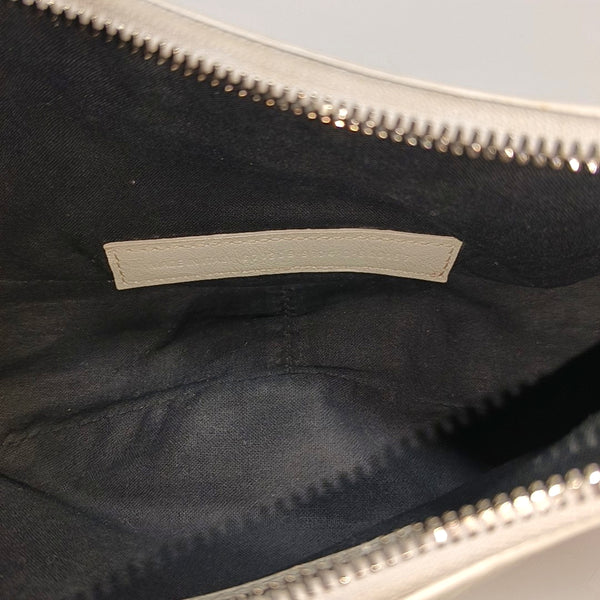 Le Cagole Mini Lambskin White