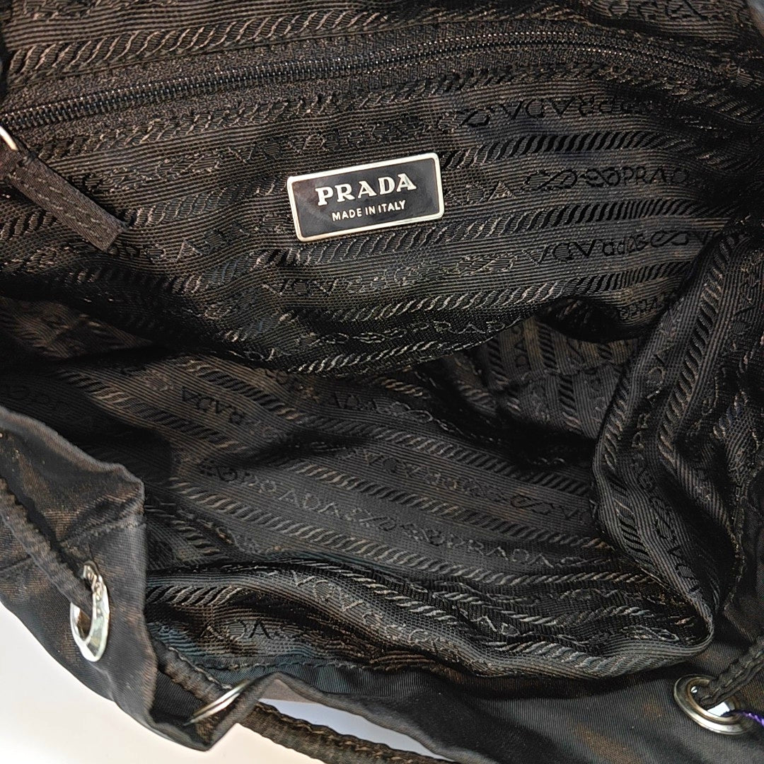 Vela Small Nylon Black