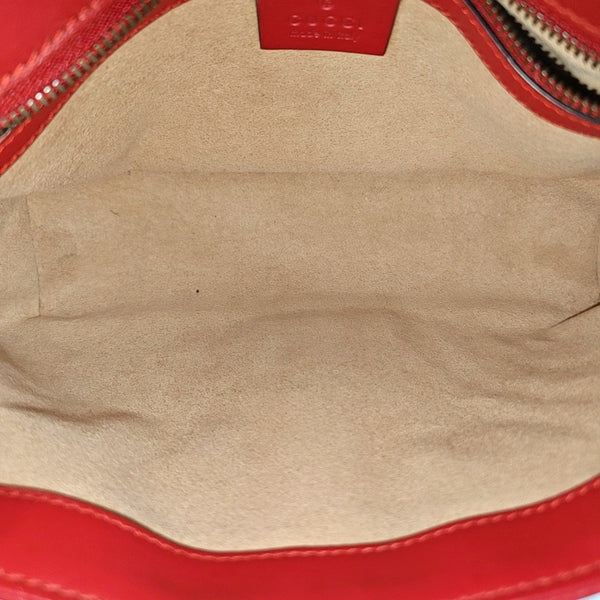 GG Marmont Medium Quilted Calfskin Red