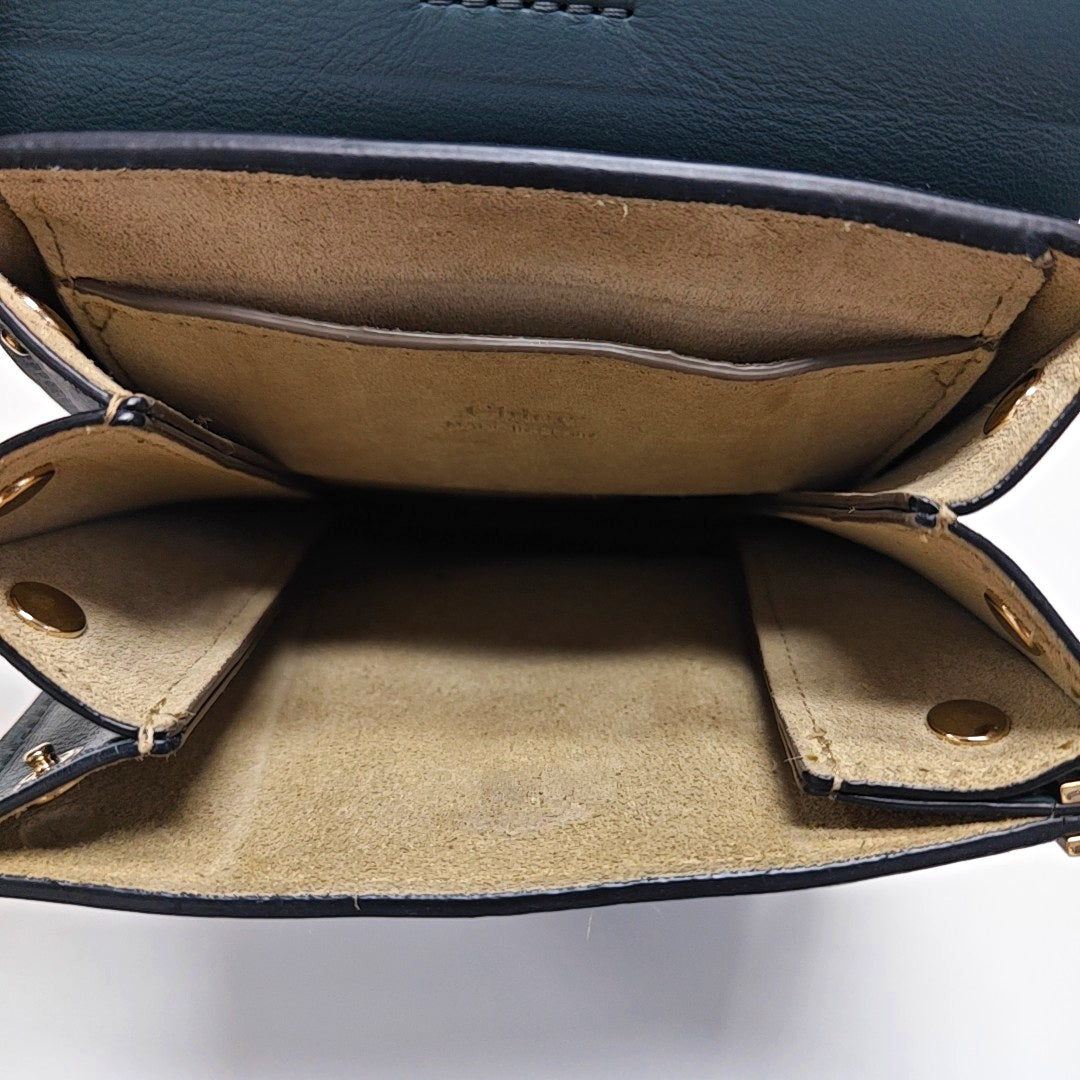 Faye Small Calfskin Blue