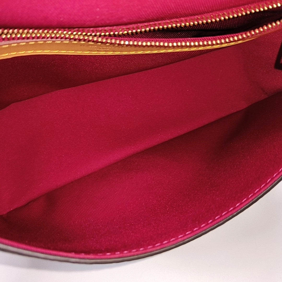 DIANE Monogram Coated Canvas Brown