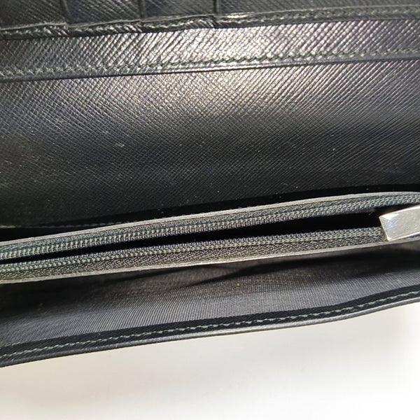 Vara Calfskin Black Wallet