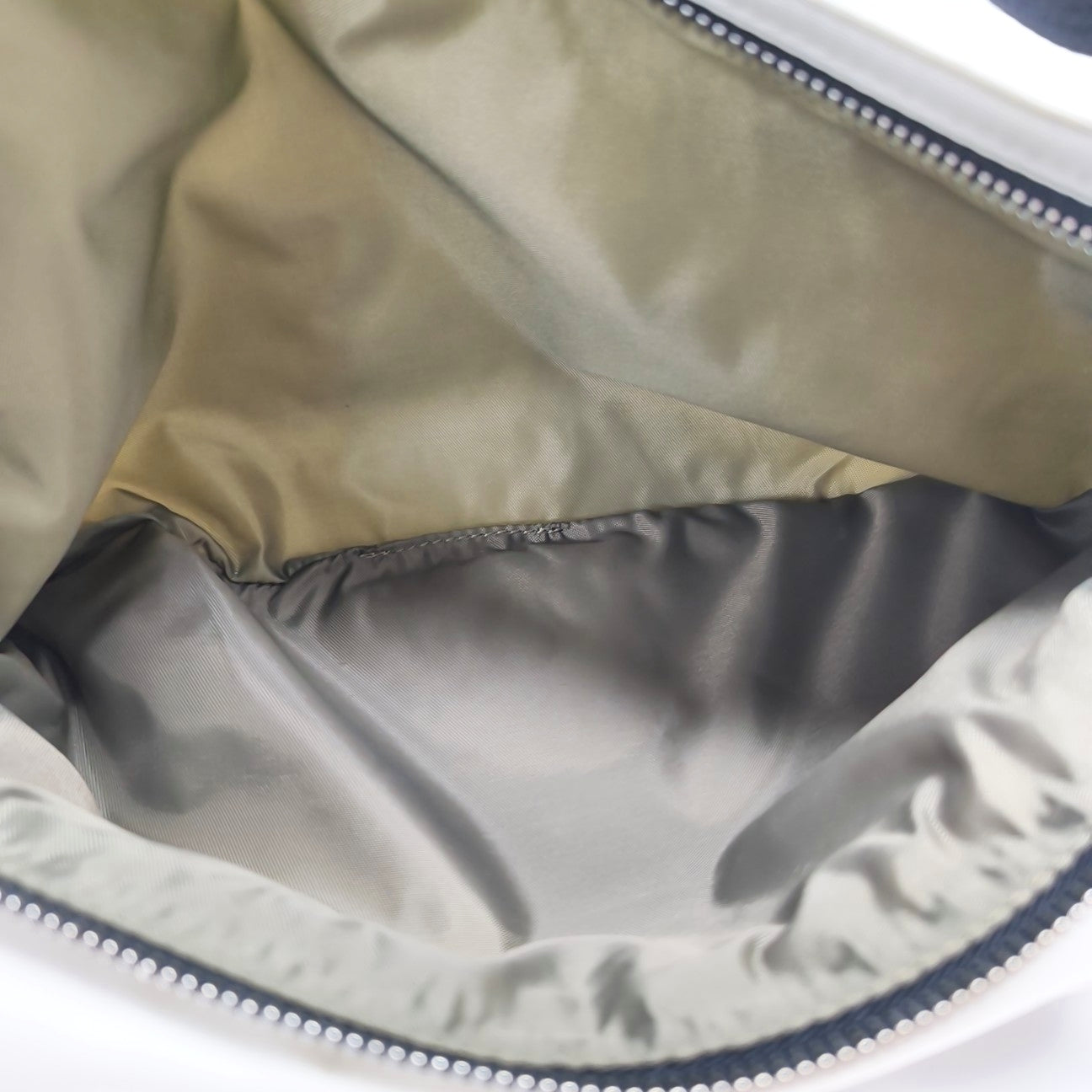 Fabric Belt Bag White