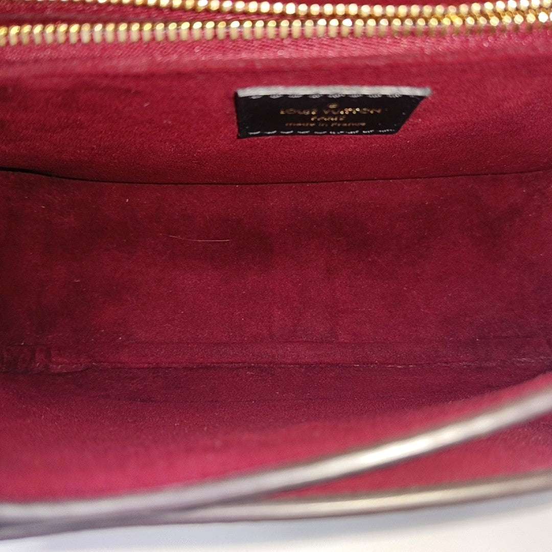 PASSY Monogram Coated Canvas Brown
