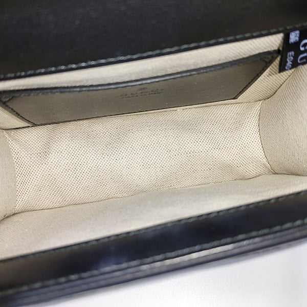 GG Matelassé Quilted Calfskin Black