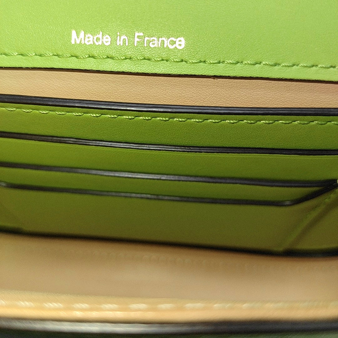LINGOT Small Calfskin Green