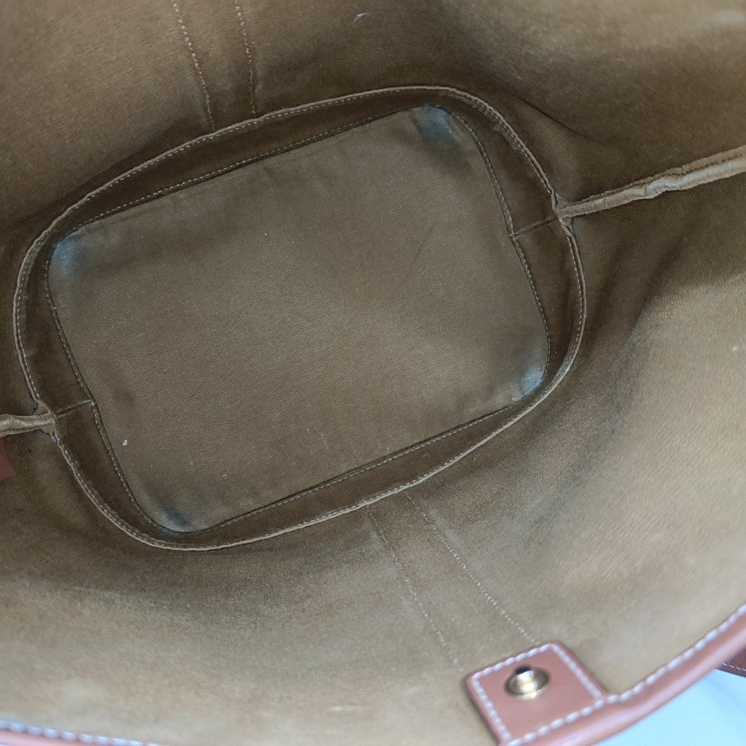 TRIOMPHE CANVAS Medium Coated Canvas Brown