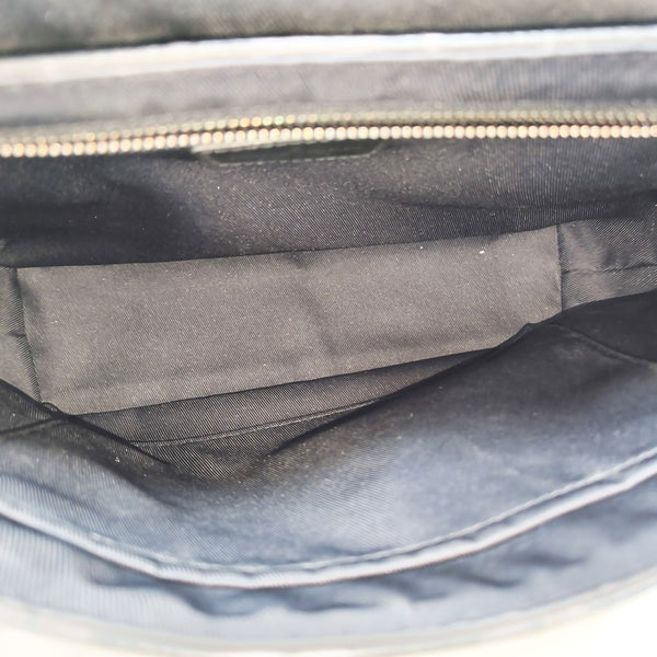 VOYAGER PM Monogram Coated Canvas Black