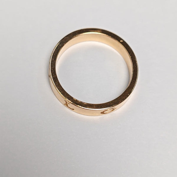 B.ZERO1 18k Rose Gold Ring EU 50