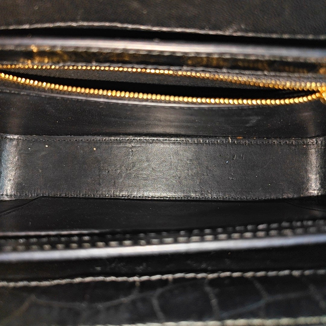 Sharp Calfskin Black