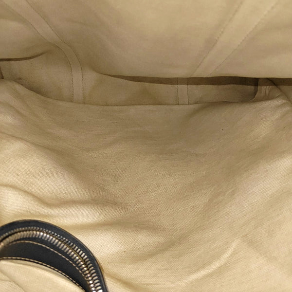 GG Supreme Monogram Coated Canvas Black