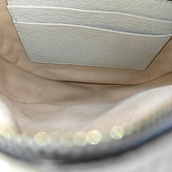 Ophidia Mini Calfskin White