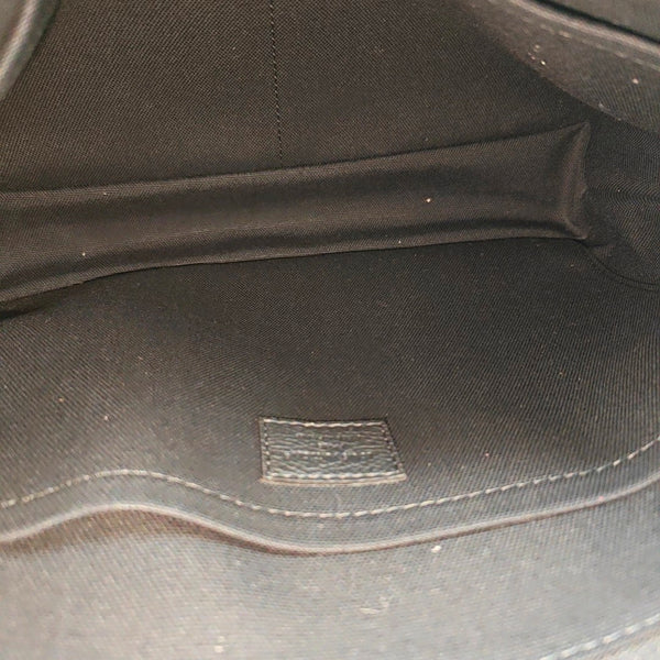 Pochette Voyag Monogram Coated Canvas Black