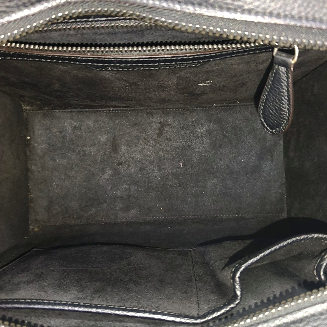 LUGGAGE Calfskin Black