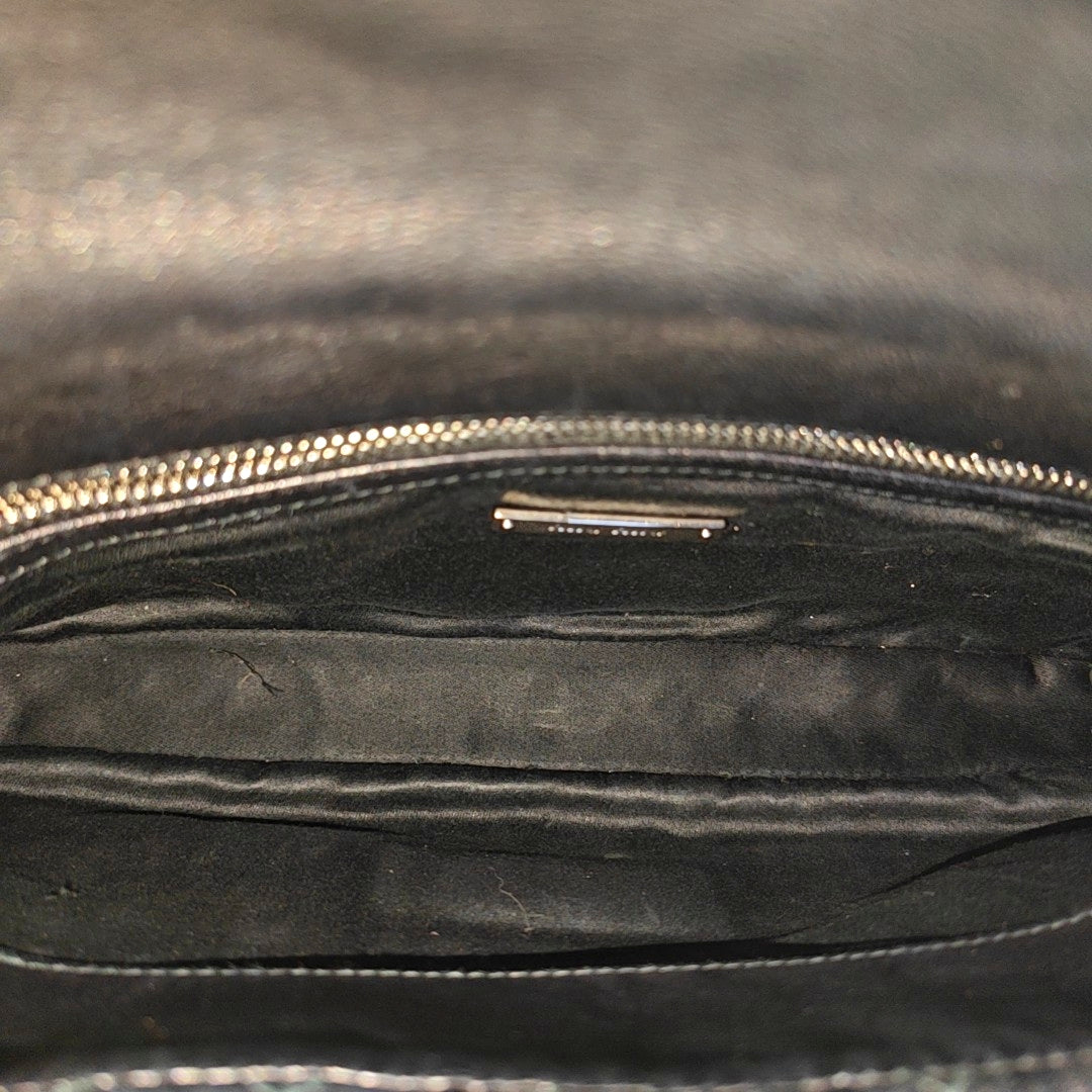 Lambskin Shoulder Bag Black