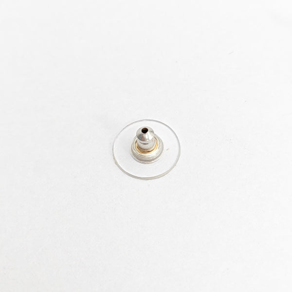 CC Logo Metal Gold Stud Earrings
