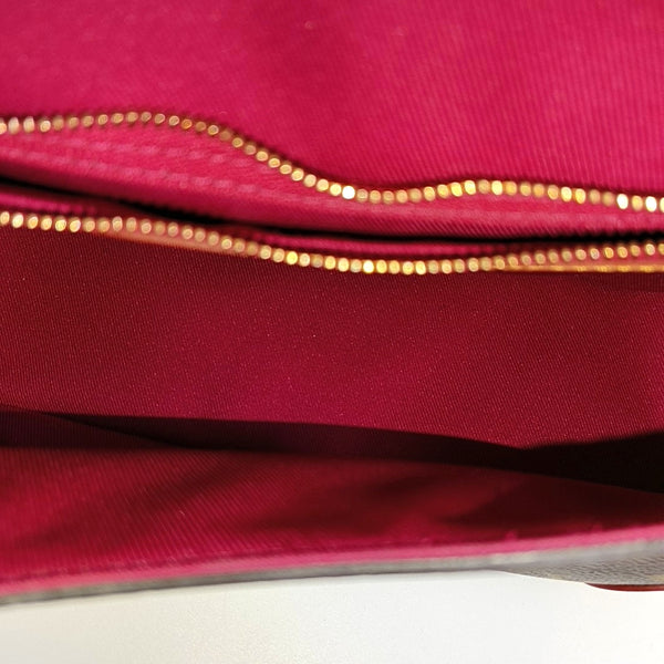 DIANE Monogram Coated Canvas Brown