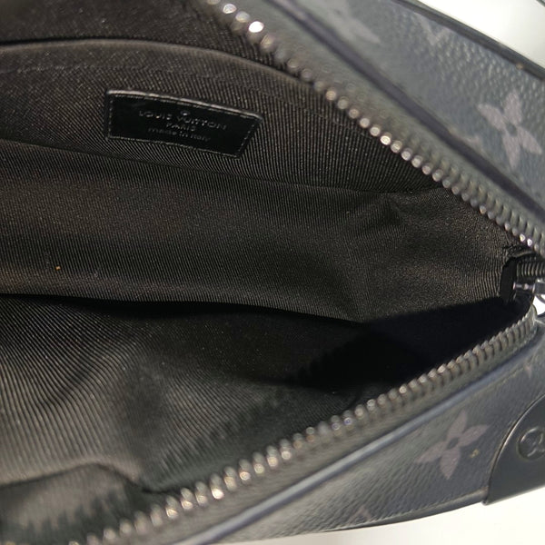 SOFT TRUNK Mini Monogram Coated Canvas Black