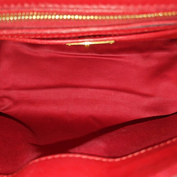 Calfskin Shoulder Bag Red
