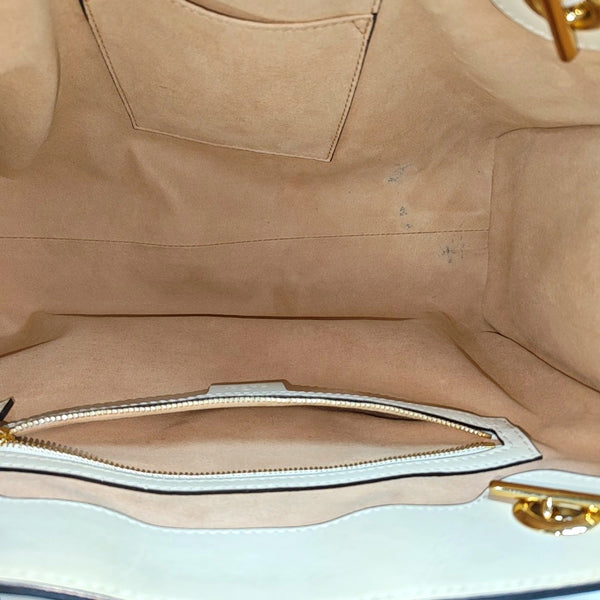Authenticated pre-owned  Padlock Medium Monogram Coated Canvas Beige - Shoulder Bag at Looply