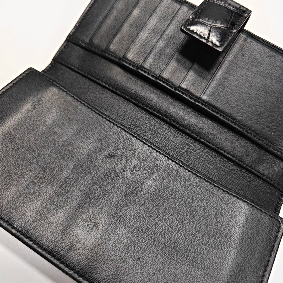 Leather Wallet Black