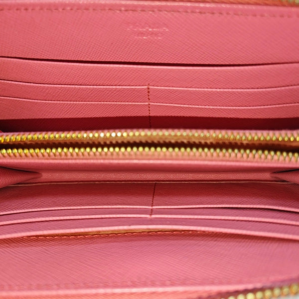 Saffiano Calfskin Wallet Pink