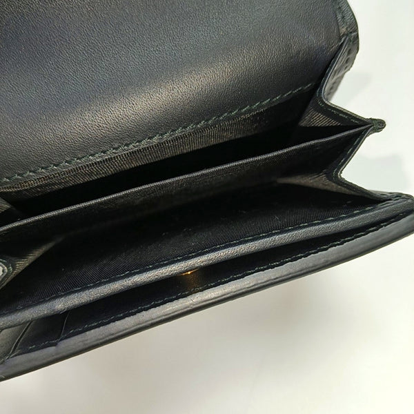 Sylvie Calfskin Black Wallet