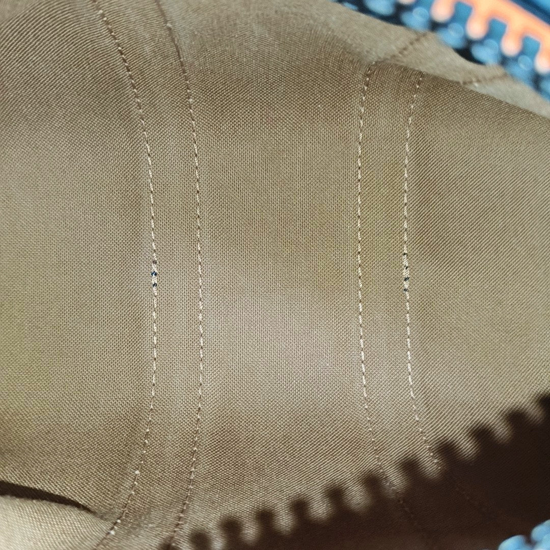 KEEPALL Nano Monogram Coated Canvas Brown