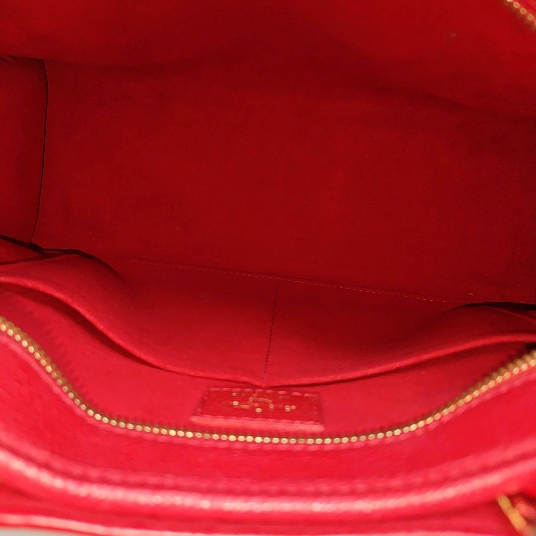 POPINCOURT PM Monogram Coated Canvas Brown