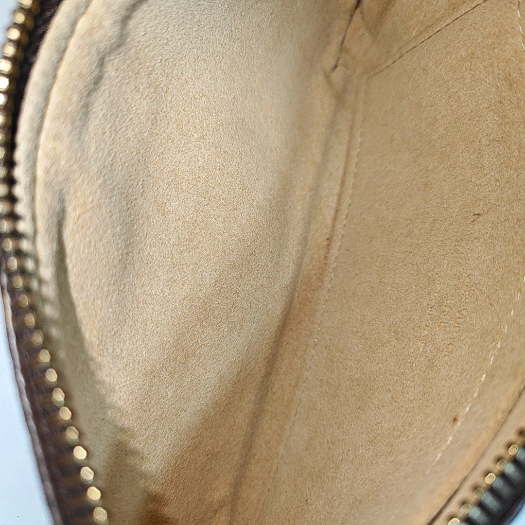 VINTAGE MILLA MM Monogram Coated Canvas Brown