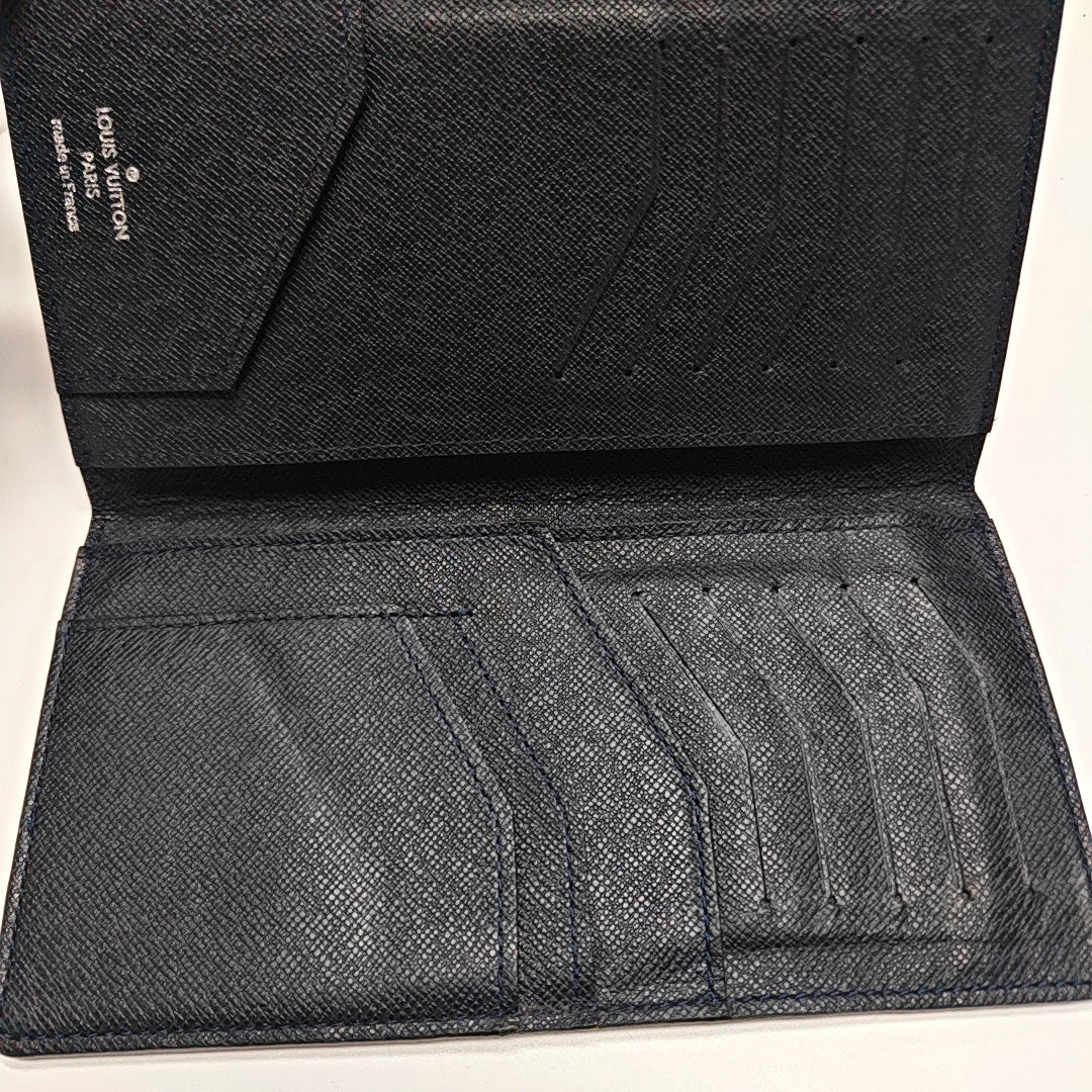 BRAZZA Leather Black Wallet