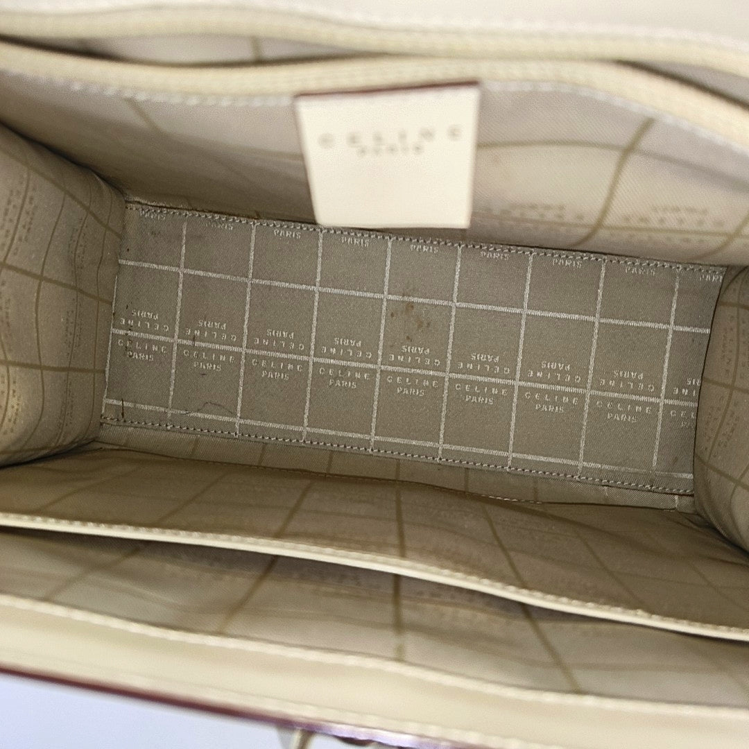 Calfskin Shoulder Bag Beige