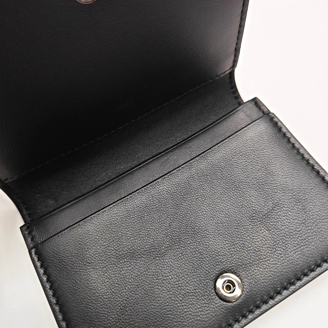 Calfskin Wallet Black