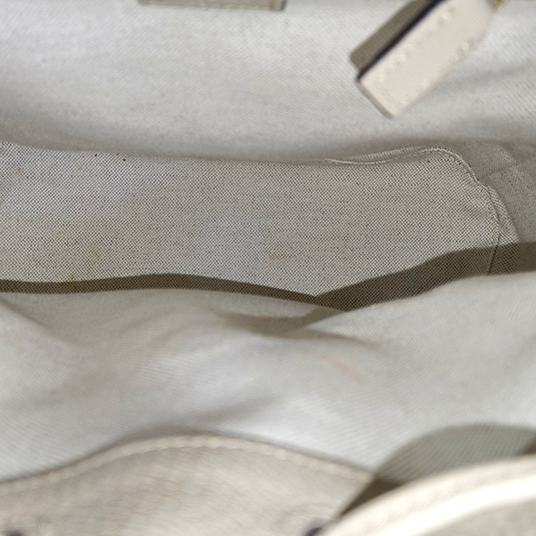 Monogram Coated Canvas Backpack Beige