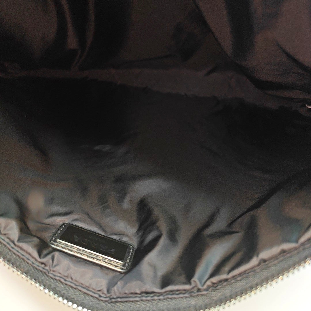 Nylon Clutch Black