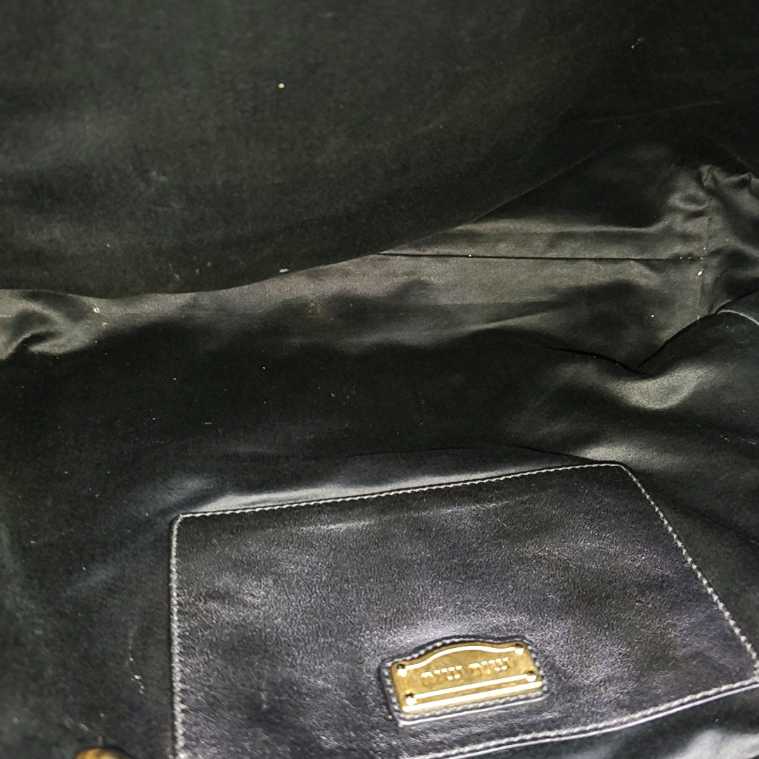 Calfskin Tote Bag Black