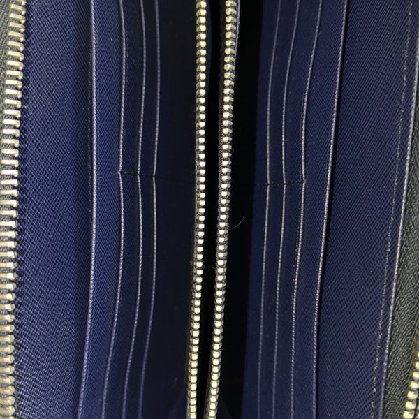 Saffiano Calfskin Clutch Blue