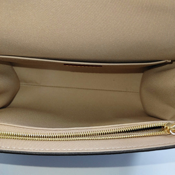 CLUNY PM Monogram Coated Canvas Brown