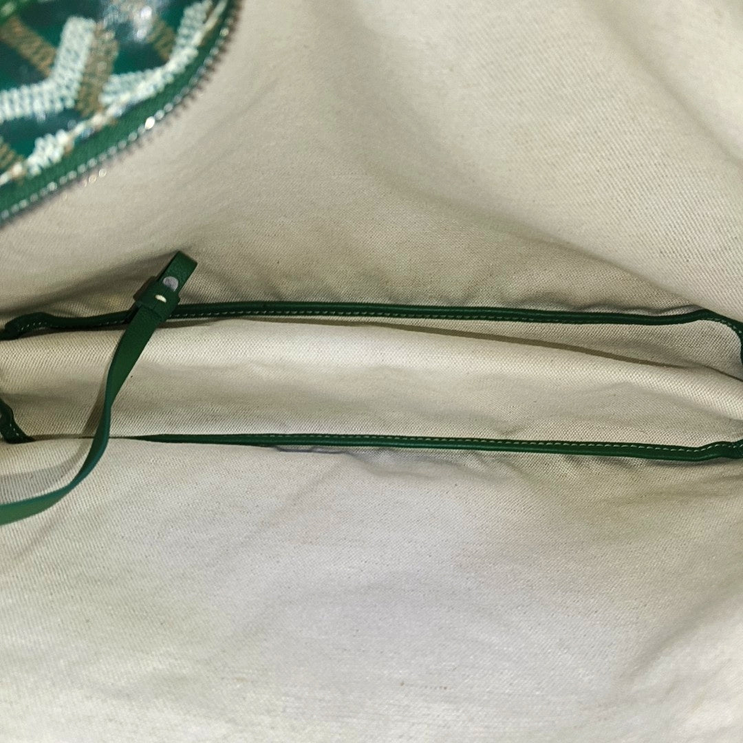 Hobo Coated Canvas Green